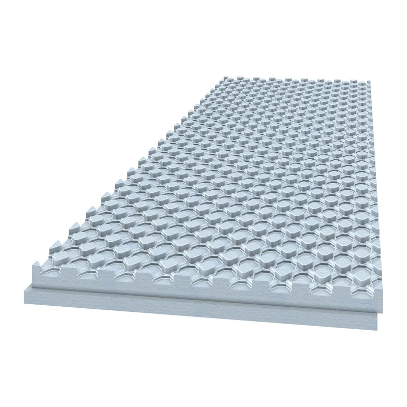 Panneau isolant moulé pour plancher à chauffage radiant hydronique SR.HYDROPEX 200, 2-1/2'' x 4' x 8' (R10 / 16 PSI)