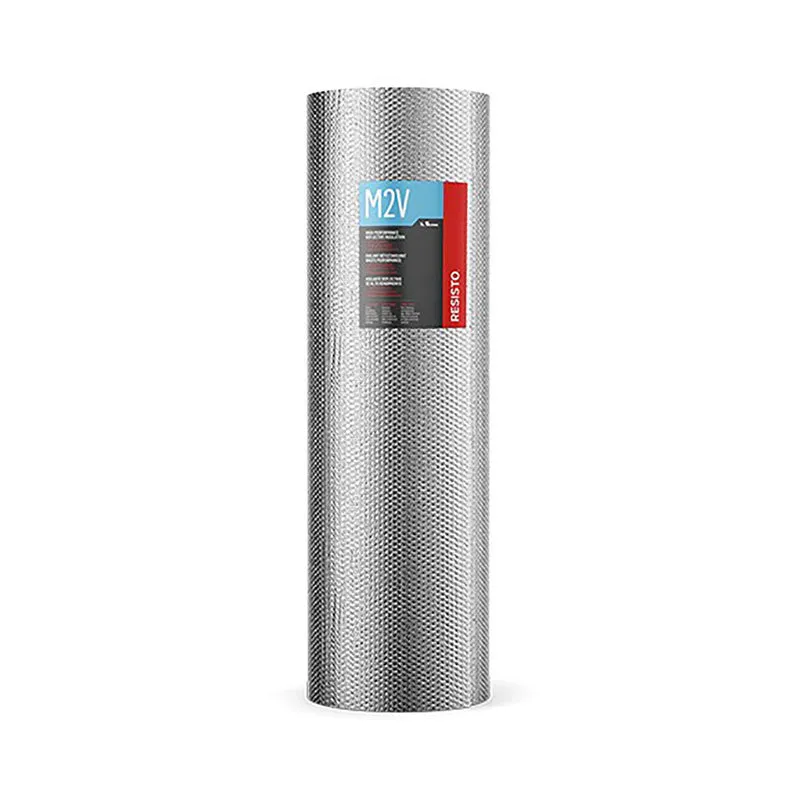 Isolant réfléchissant M2V HR à 1 coté métallisé et 1 côté blanc, 48'' x 125'