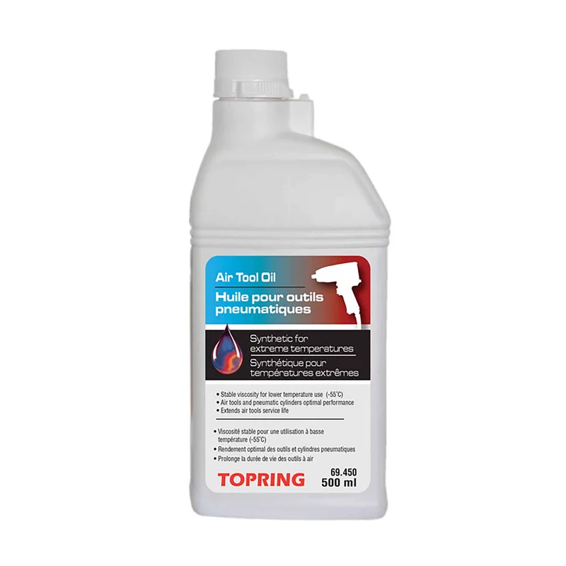 Huile synthétique pour outil pneumatique, 500 ml (températures extrêmes)