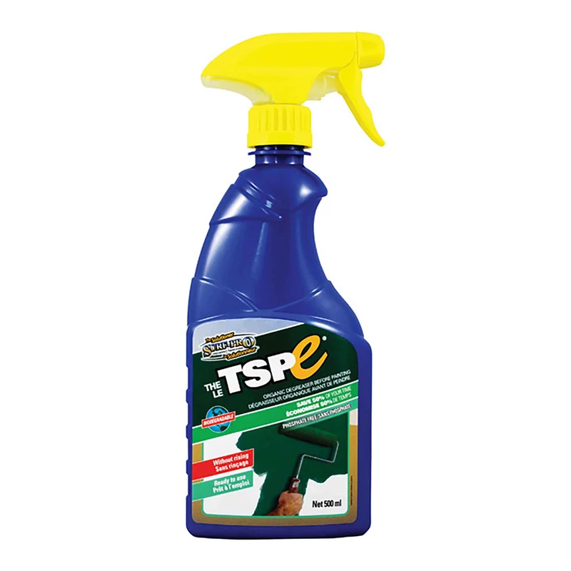 Le TSPE dégraisseur organique avant de peindre en vaporisateur, 500 ml
