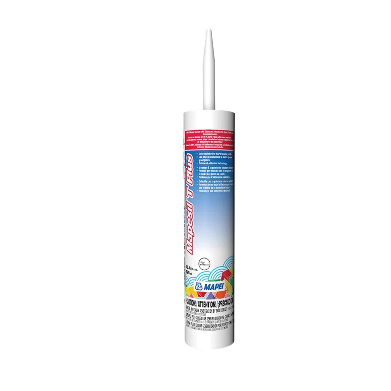 Mastic de silicone Mapesil T Plus de 299 ml, bois de grève #105