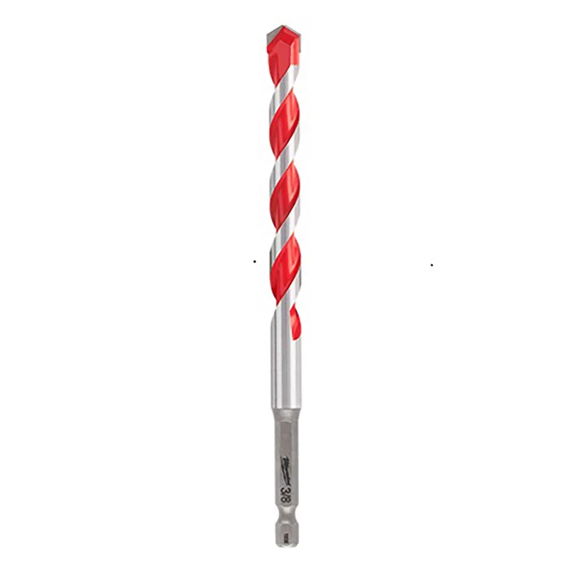 Foret à percussion en carbure à maçonnerie Shockwave, 3/8" x 4" x 6"
