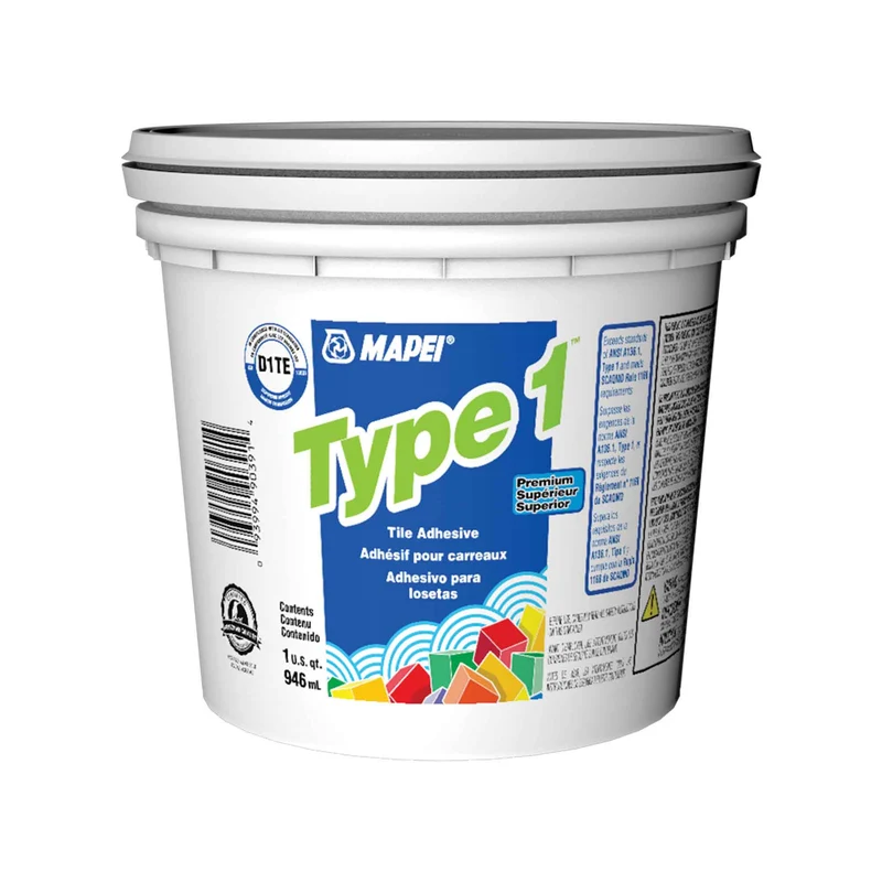 Adhésif pour carreaux Type 1, 946 ml