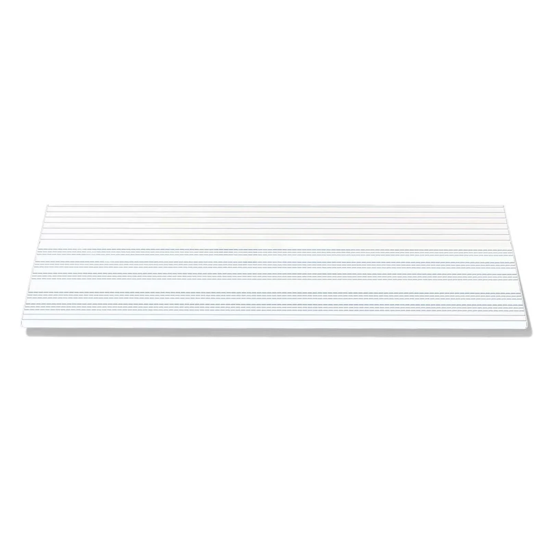 Marche d’escalier en aluminium de 48" Collection 11, blanc