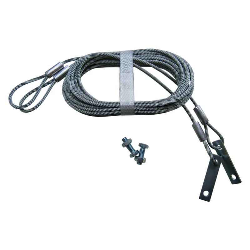 Câbles de protection pour porte de garage, 2 unités