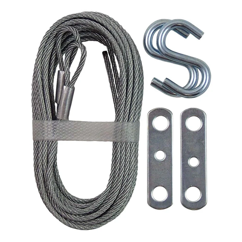 Câble d’extension pour porte de garage de 12', 2 unités