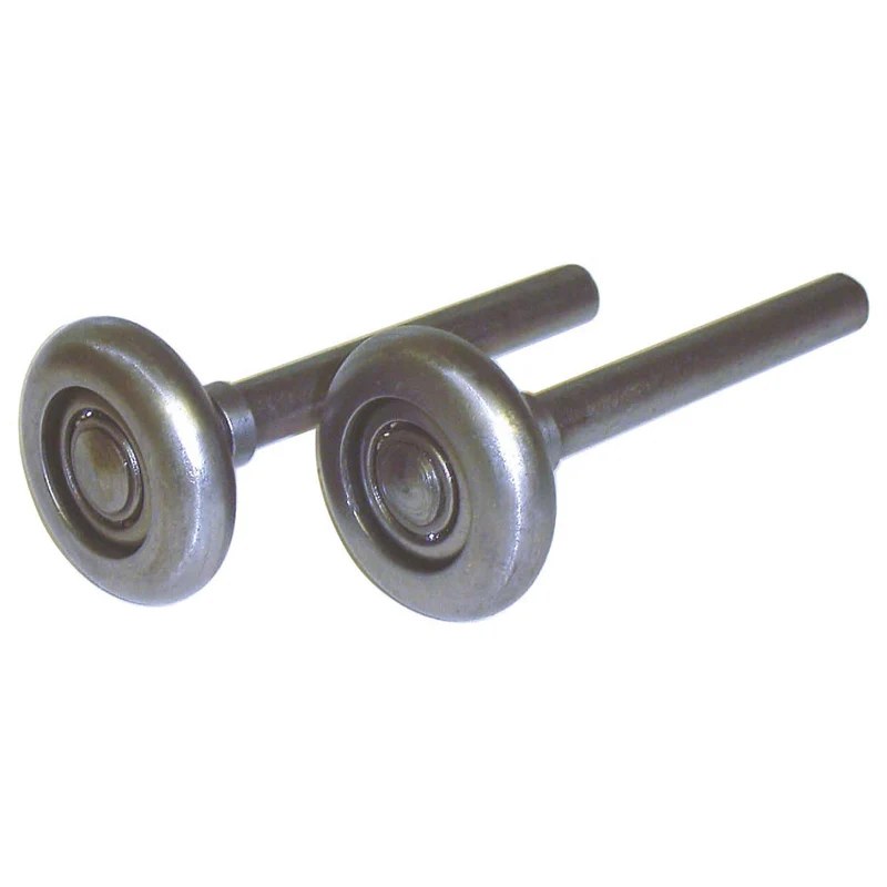 Roulettes en acier de 2" pour porte de garage, 2 unités