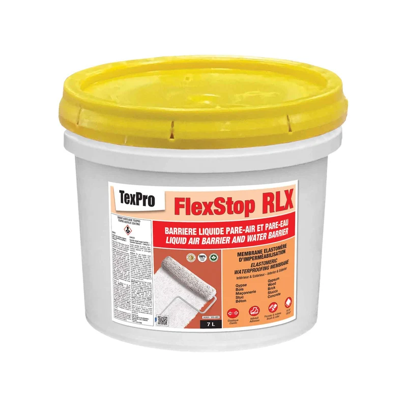 Membrane élastomère d'imperméabilisation FlexStop RLX, 7 L