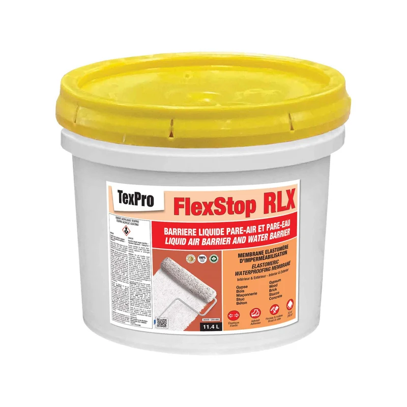 Membrane élastomère d'imperméabilisation FlexStop RLX, 11,4 L