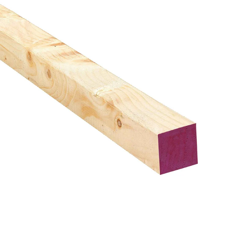 Épinette KD, 2" x 2" x 8'