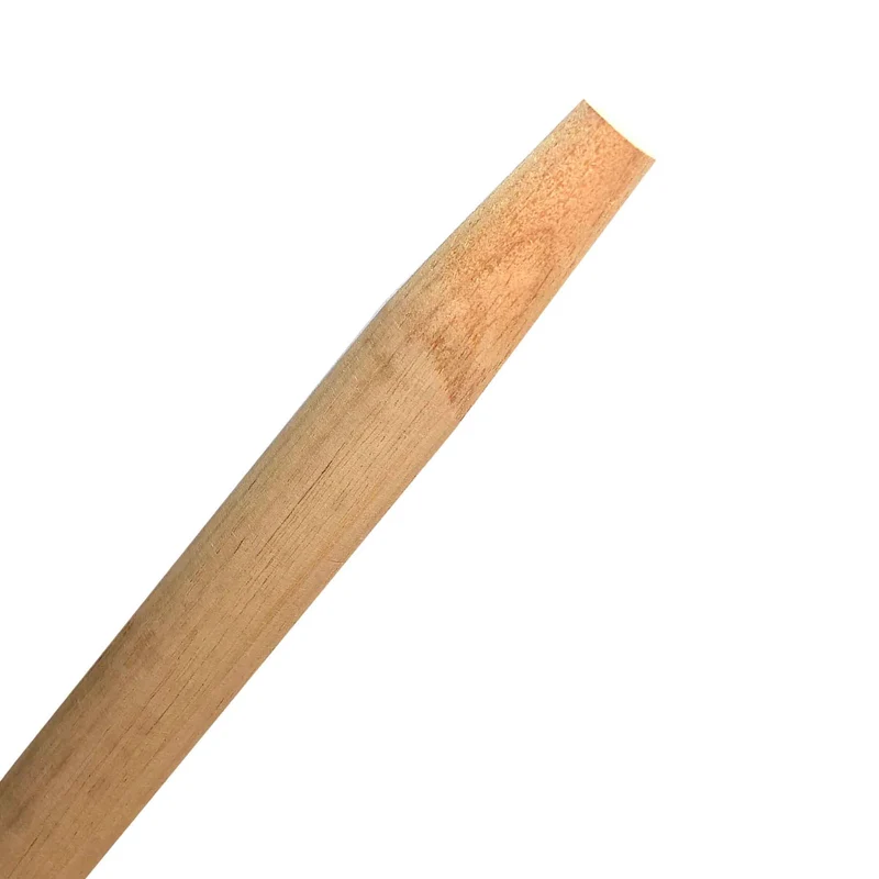 Manche en bois avec embout conique, 54" x 1-1/8"