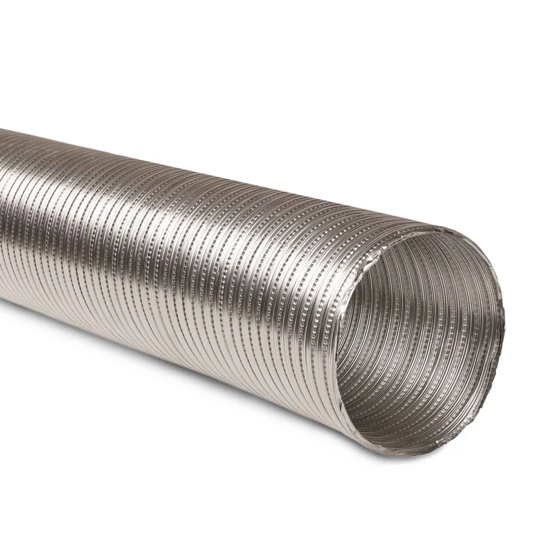 Conduit d'aluminium semi-rigide, 5" x 8'