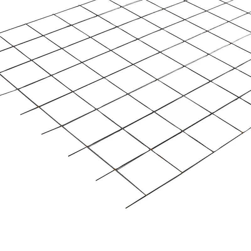 Treillis d'acier pour béton de calibre 9 à ouverture de 6'' x 6'', feuille de 4' x 8'