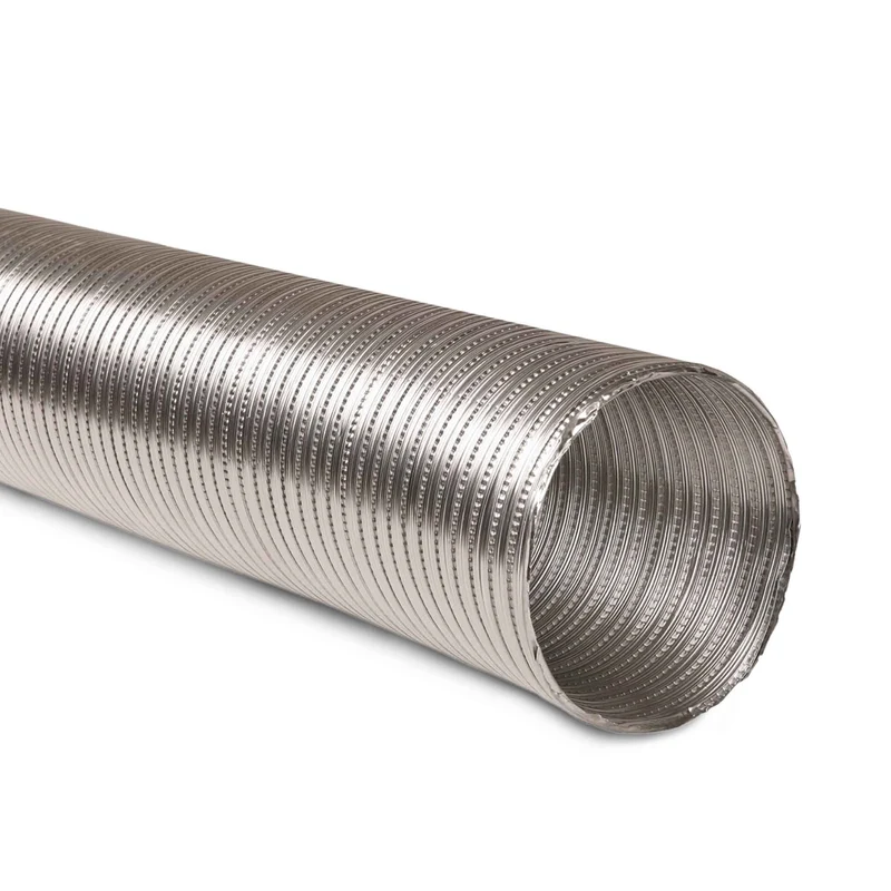 Conduit d'aluminium semi-rigide, 4" x 8'