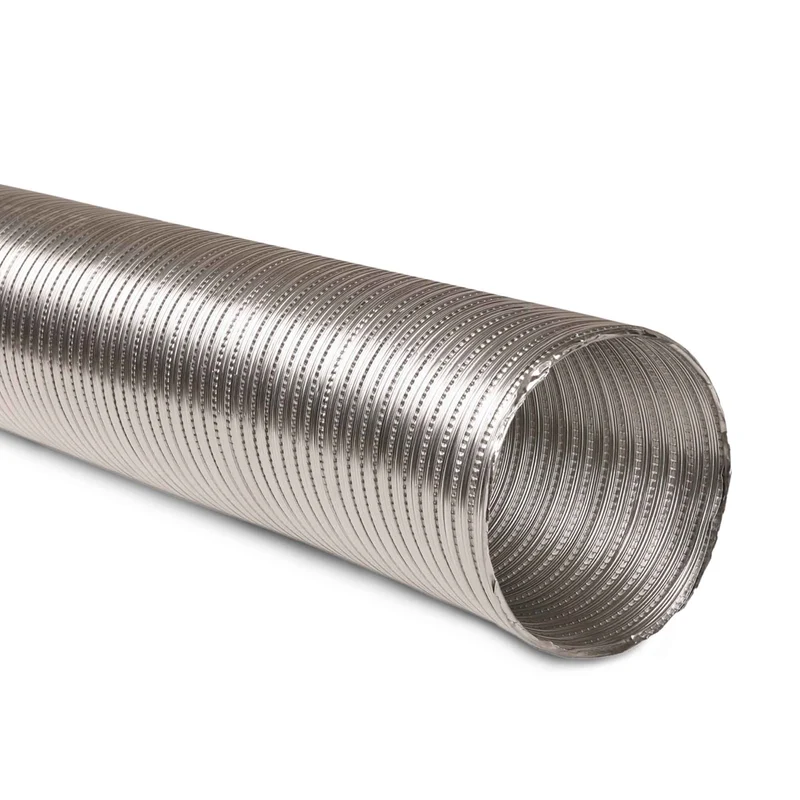 Conduit d'aluminium semi-rigide, 3" x 8'