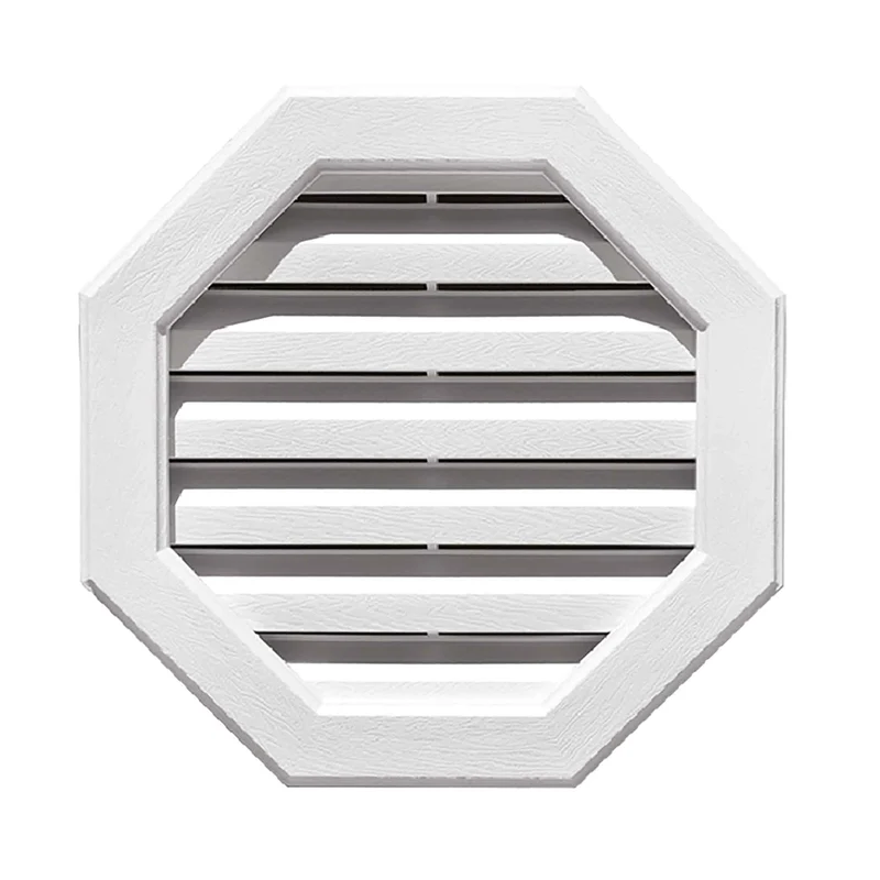 Grille de ventilation octogonale, 16"