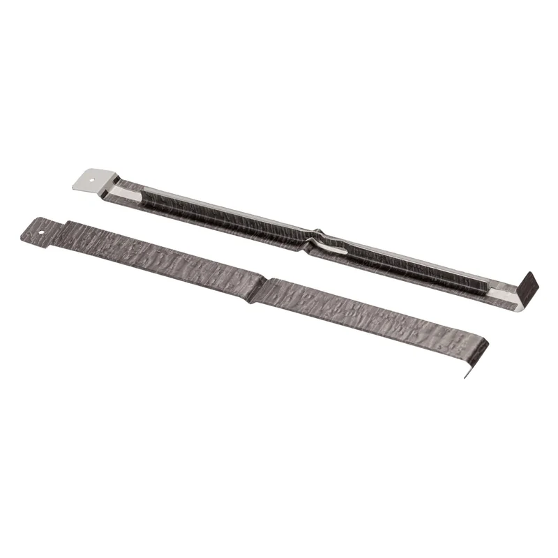 Joint de revêtement texturé V-Notch de 12" x 7/8", loup gris 2 tons