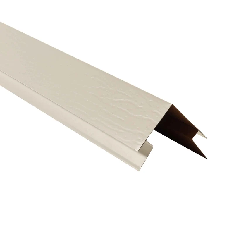 Coin extérieur de 1/2" x 10', blanc