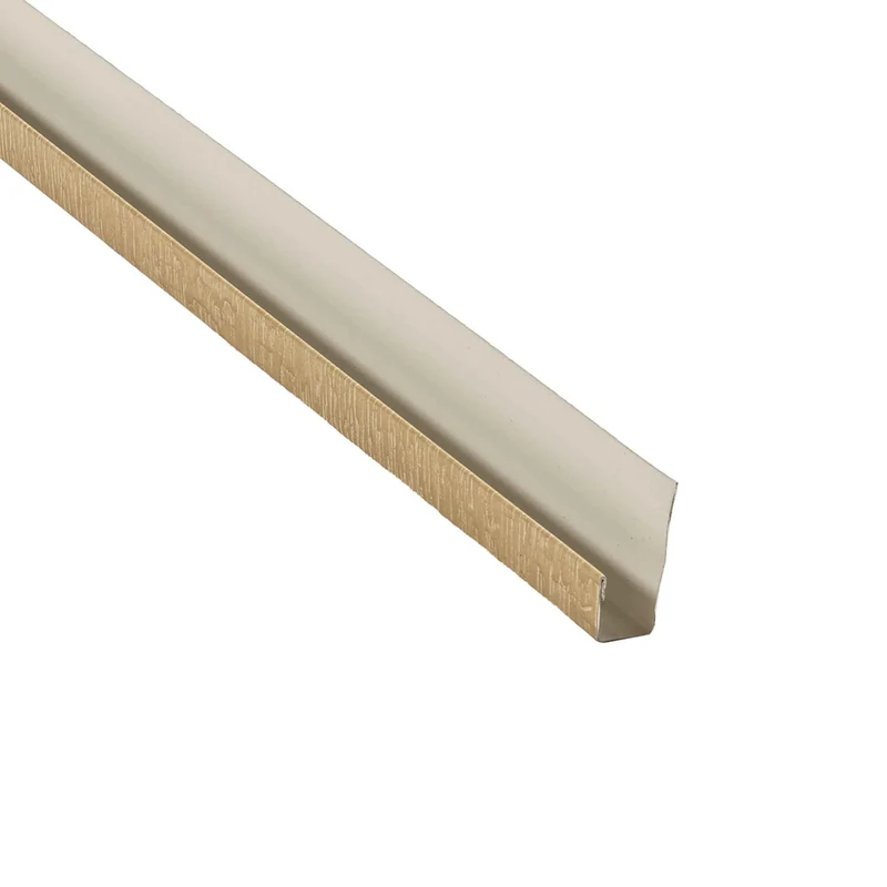 Moulure en "J" de 1/2" x 10', scandinave 2 tons