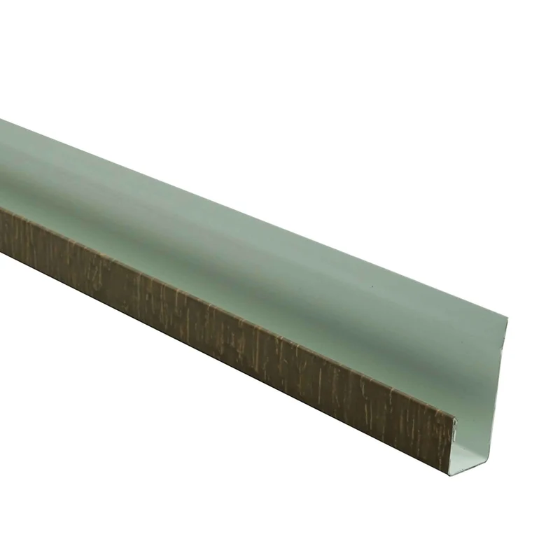 Moulure en "J" de 1/2" x 10', Sierra 2 tons