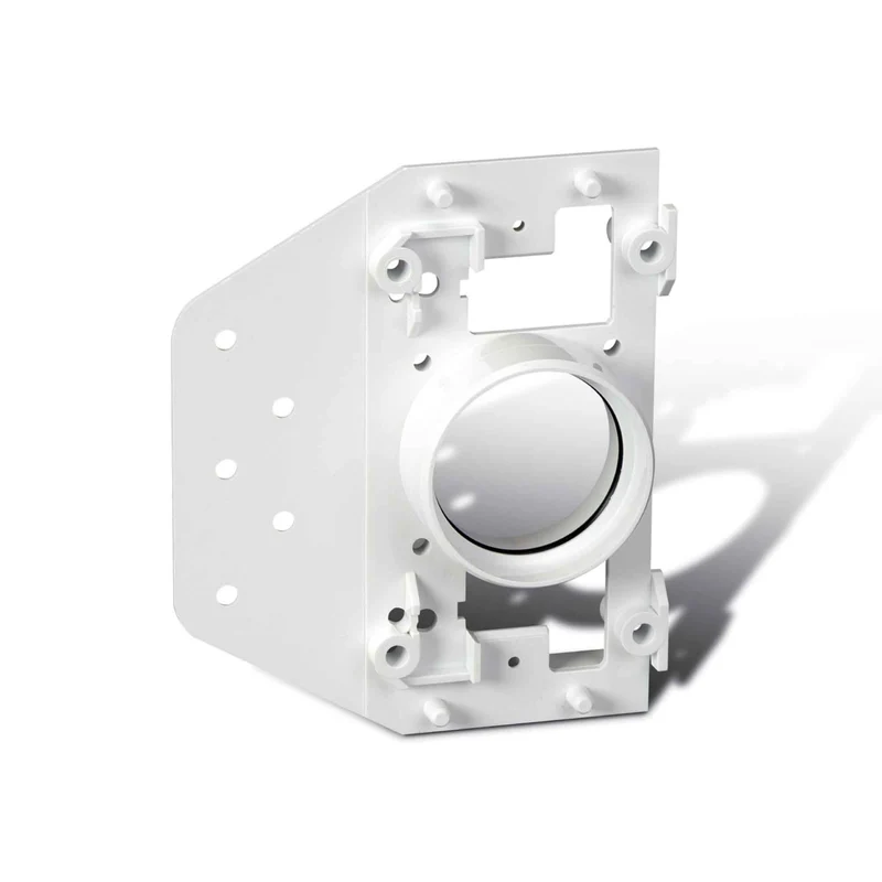 Support de montage en plastique avec protège-plâtre pour tuyaux d'aspirateur central, 1,5"