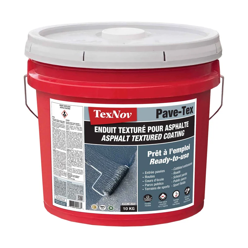Enduit texturé pour asphalte Pave-Tex, 10 kg