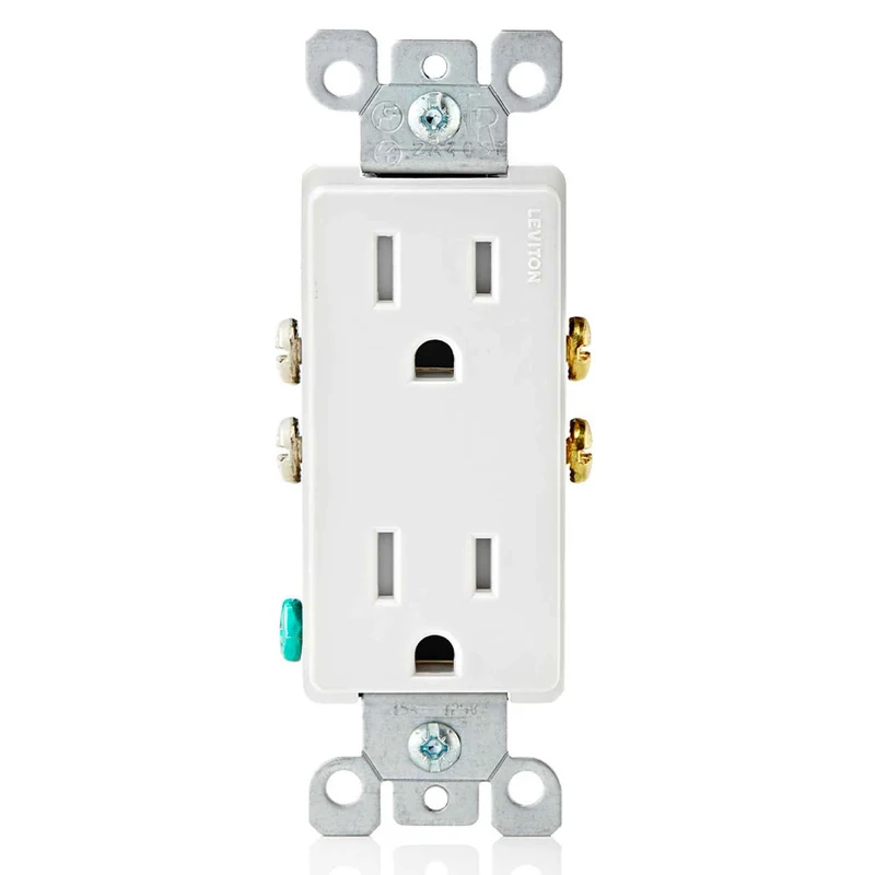 Prise Decora de 15 A / 125 V, blanc