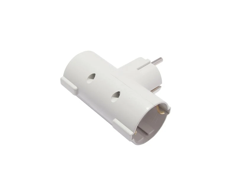 Side terminal block 2 x 16 A - White (SCH)