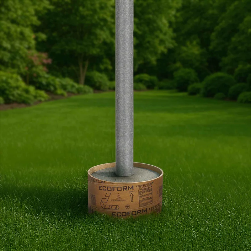 Tube à béton économique, 8" x 8'