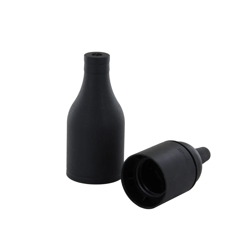 Design classic Aluminum lampholder - black