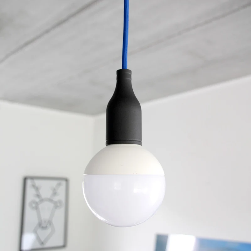 Design classic Aluminum lampholder - black