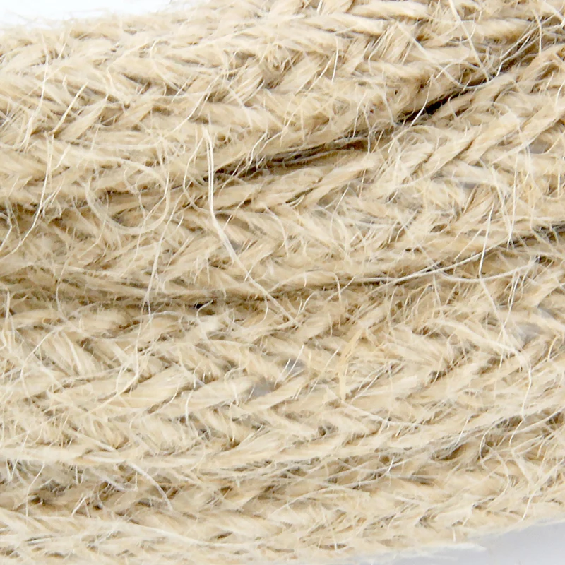 Fabric cable 3 m - linen