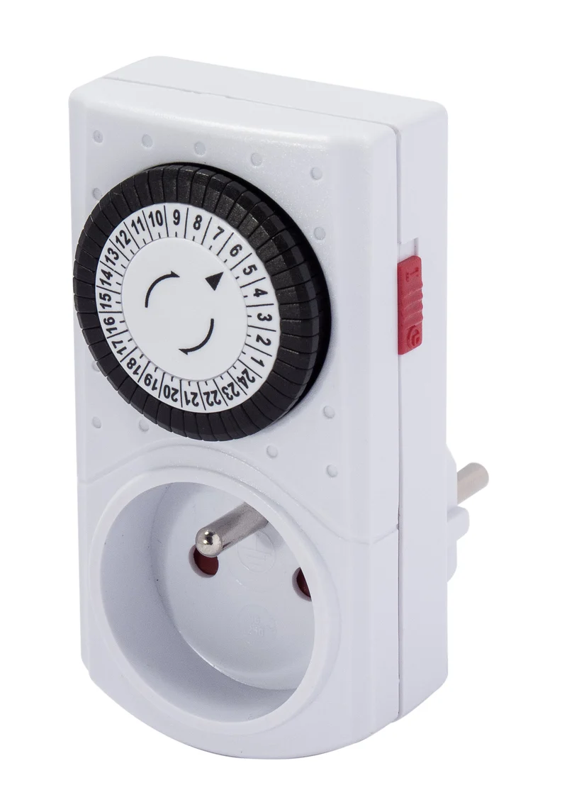 Set of 3 mechanical timers - FR sockets