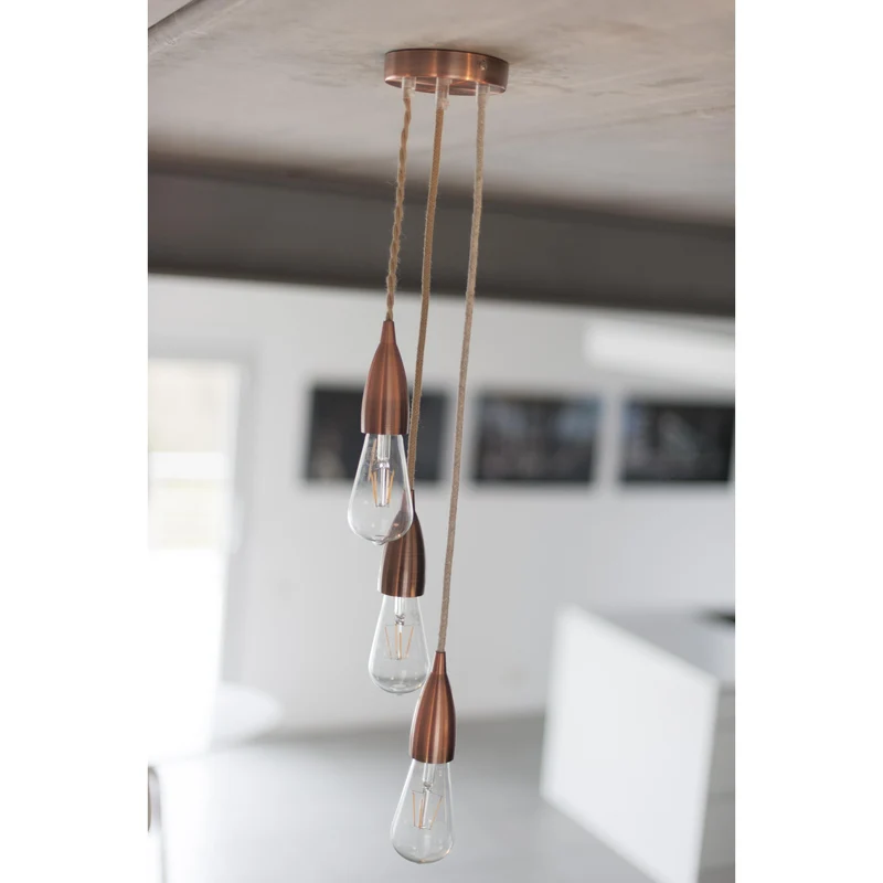 Fabric cable - 3 m - Neutral natural linen