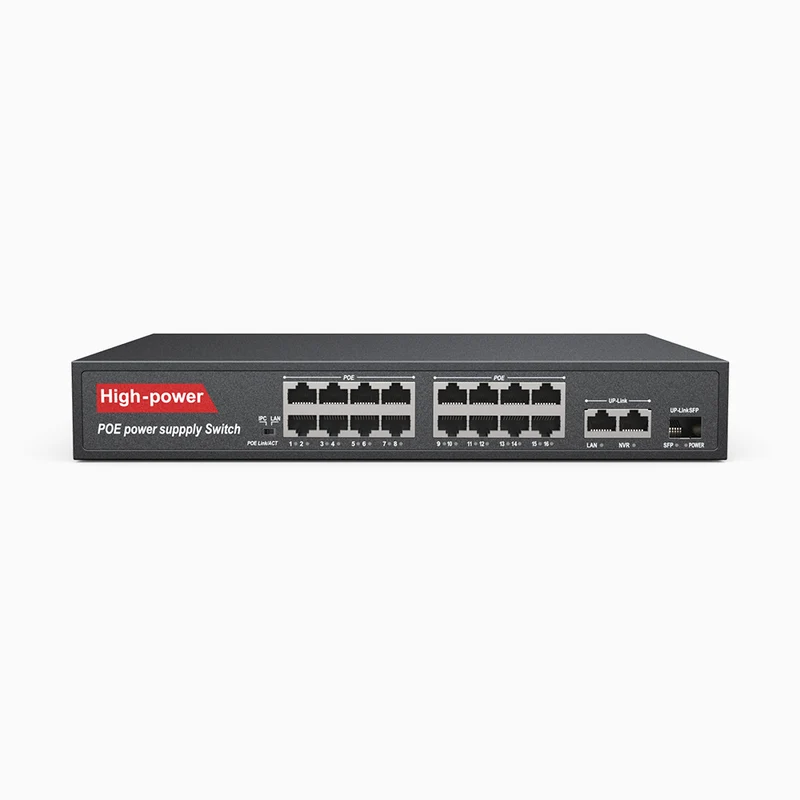 H800 - Kit de surveillance PoE 4K à 32 canaux avec 32 caméras, vision nocturne en couleur et infrarouge, Détection de personnes et de véhicules, Microphone intégré, Champ de vision de 96°, RTSP et ONVIF pris en charge, Switch PoE 16 ports inclus