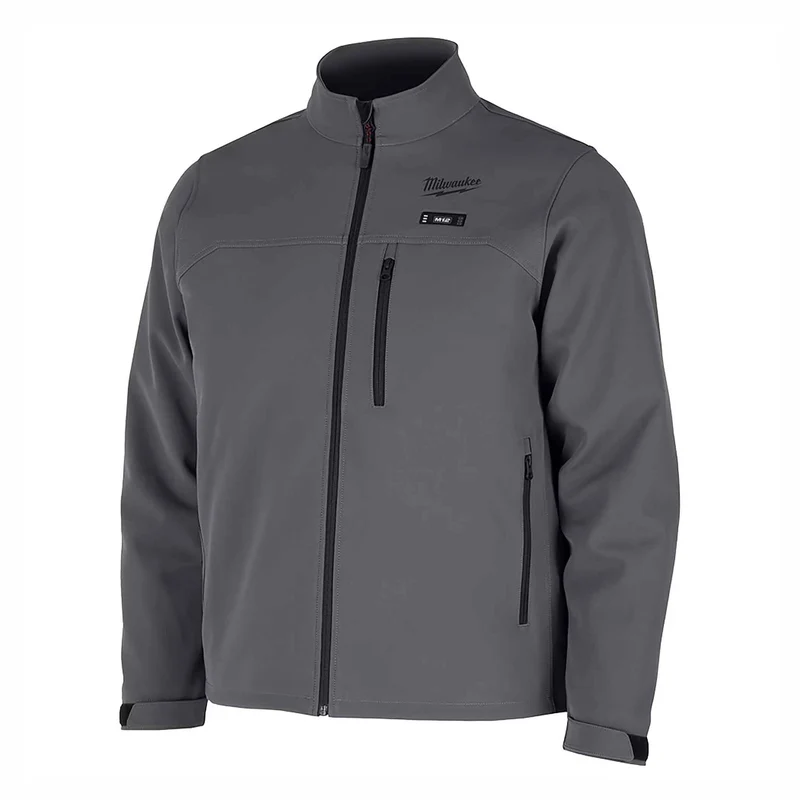 Veste chauffante M12 Toughshell, T-grand (gris)