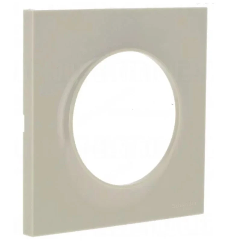 Plaque 1 poste horizontale/verticale - Odace Styl - Schneider
