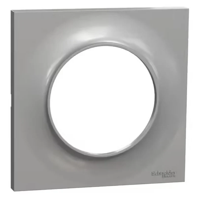 Plaque 1 poste horizontale/verticale - Odace Styl - Schneider