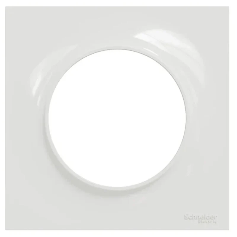 Plaque 1 poste horizontale/verticale - Odace Styl - Schneider