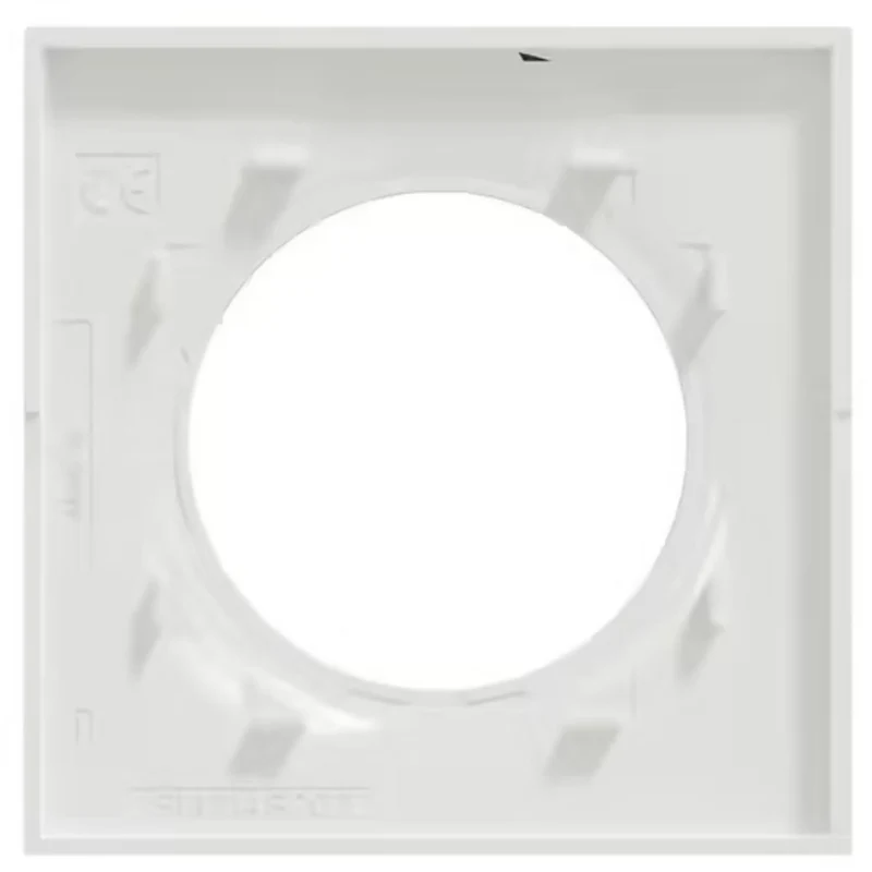 Plaque 1 poste horizontale/verticale - Odace Styl - Schneider