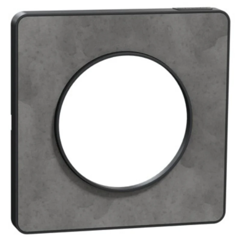 Plaque 1 poste - Odace Touch - Schneider