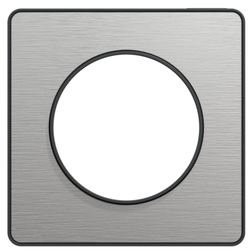 Plaque 1 poste - Odace Touch - Schneider
