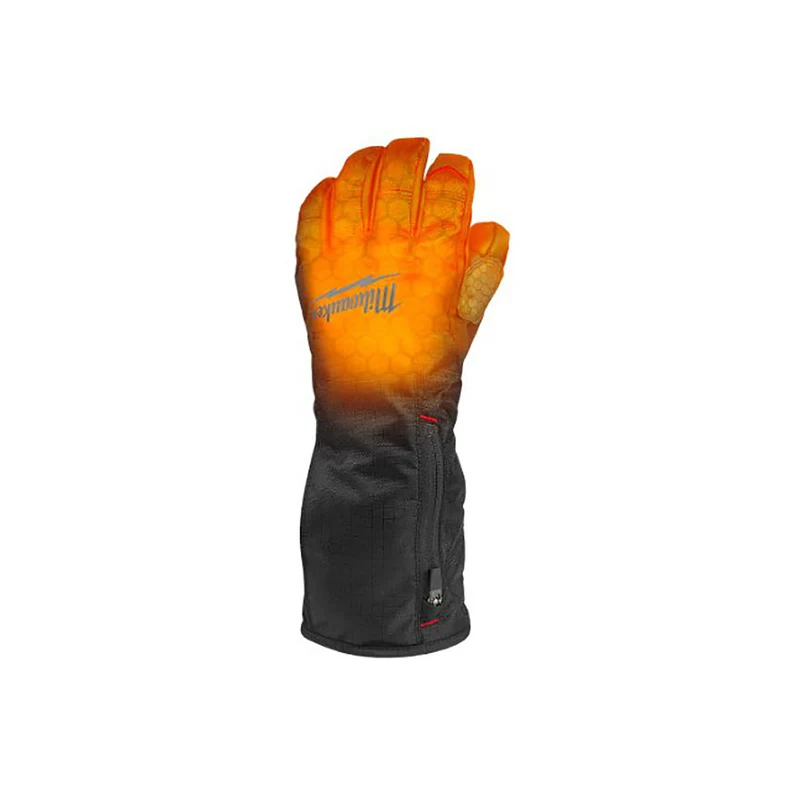 Gants d'hiver chauffants rechargeables par USB, moyen (noir)