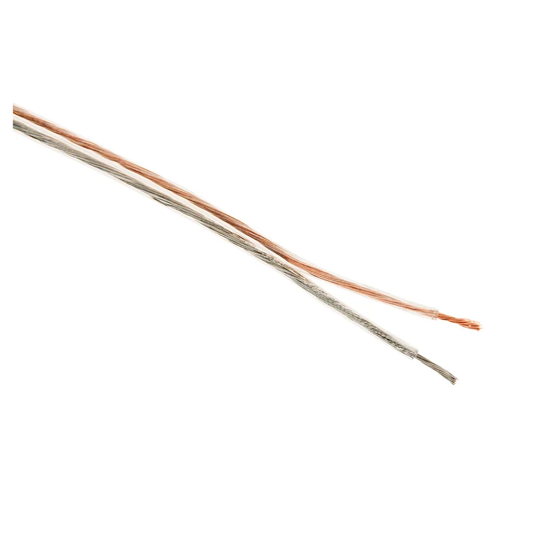 Câble audio HI-FI 2x1,5mm² transp - Zenitech