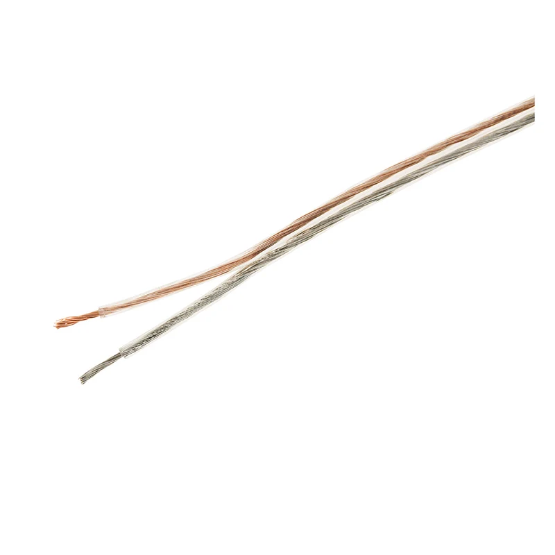 Câble audio HI-FI 2x1,5mm² transp - Zenitech