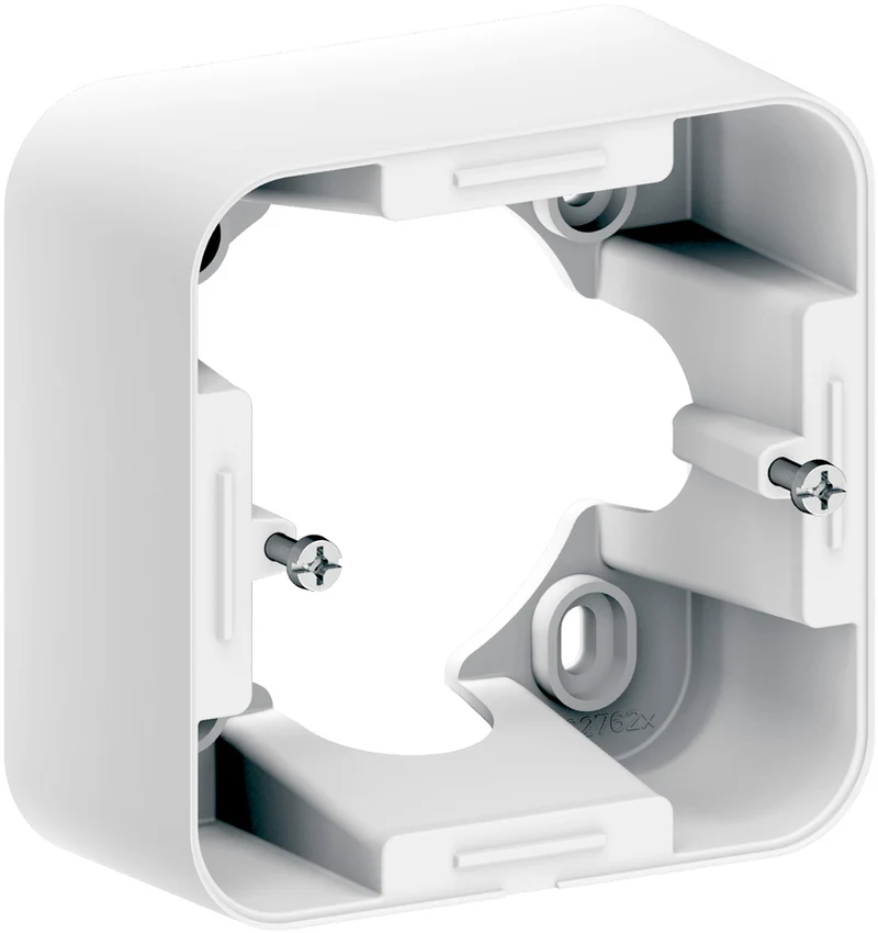 Cadre saillie pour appareillage - blanc - Ovalis - Schneider