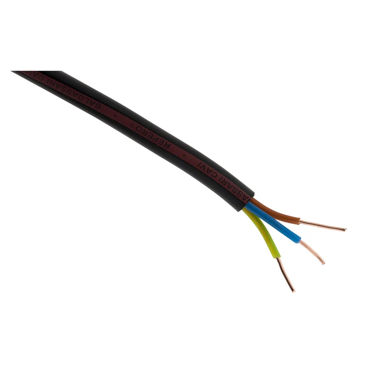 Câble électrique U-1000 R2V 3G1,5mm² - Zenitech
