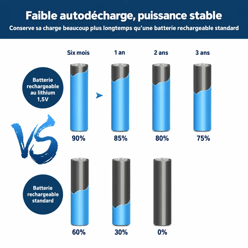 Piles Rechargeables USB-C AA/AAA