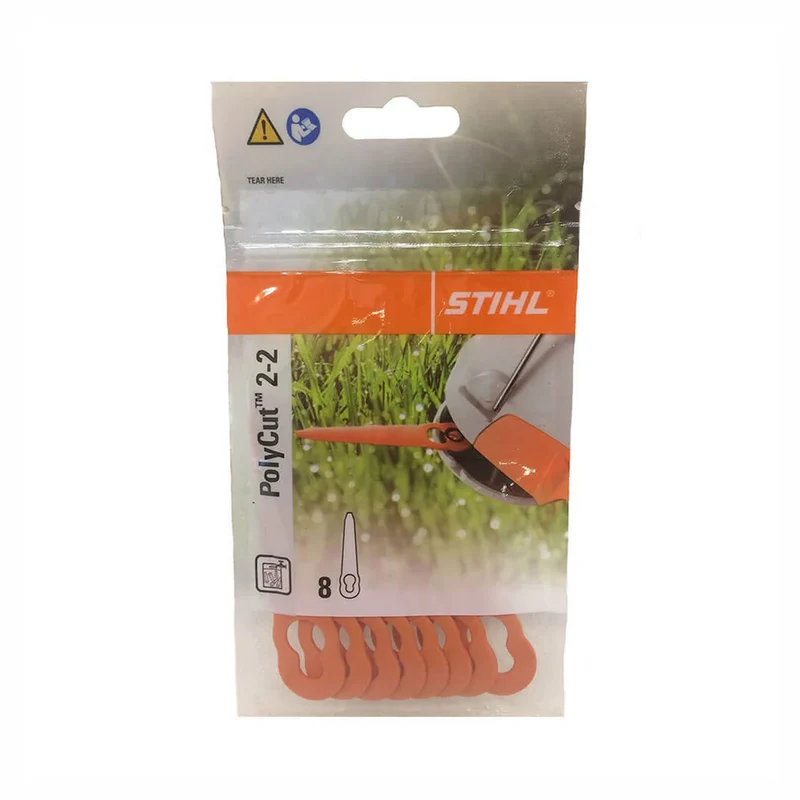Lame en plastique PolyCut 2-2 pour coupe-bordure, 8 unités