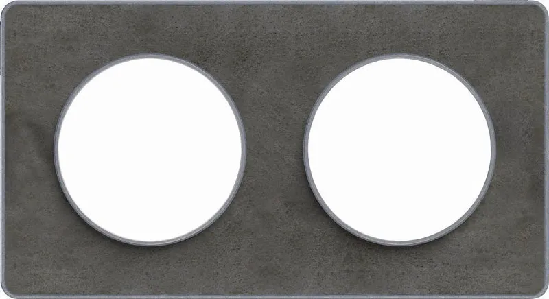Plaque de finition + liseré - Odace - Schneider
